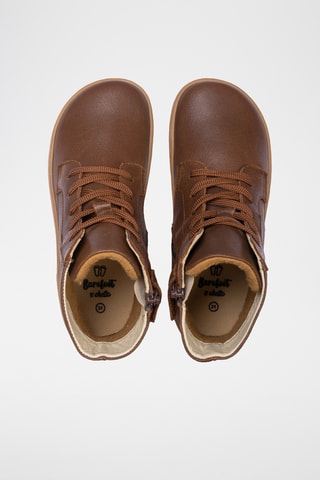 Bottines en cuir - Marron