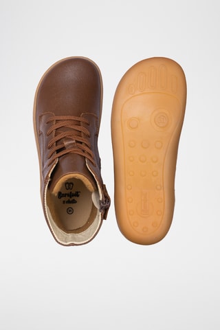 Bottines en cuir - Marron