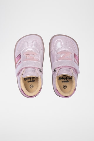 Baskets en cuir - Rose