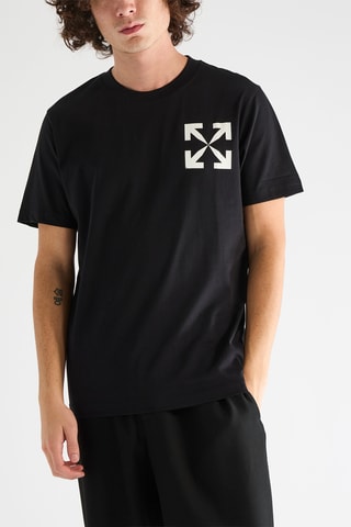 T-shirt Single Arrow - Zwart