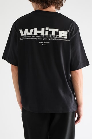 T-shirt Off Shared - Zwart