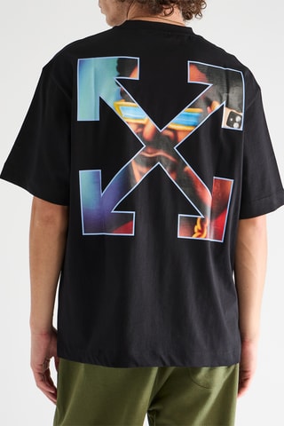 T-shirt Barber Arrow - Zwart