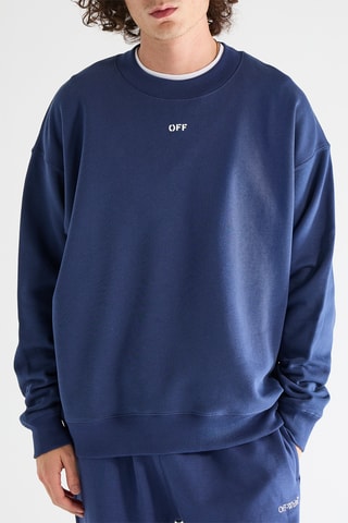 Sweater Off Stamp - Marineblauw