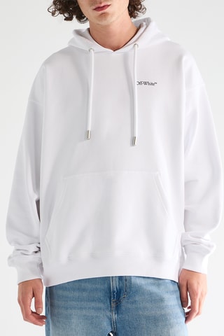 Sweater met Capuchon Logo Skate - Wit