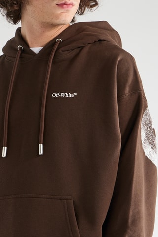 Sweater met Capuchon Logo Skate - Bruin