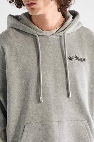 Sweater met Capuchon Flower Arrow - Grijs