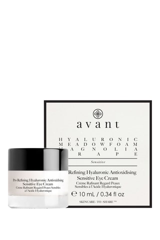 Crème contour des yeux à l'acide hyaluronique - Peaux sensibles - 10 ml