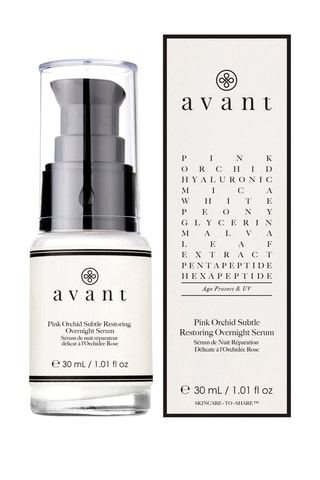 Sérum de noite Reparação delicada com orquídea rosa - 30 ml