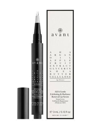 Sérum para os lábios esfoliante e regenerador de brilho com AHA - 3 ml