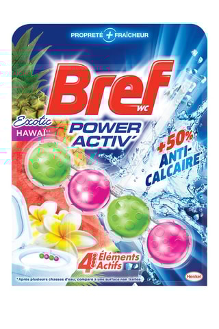 10 x Bloc WC Power Activ' Exotic Hawaï Bref WC
