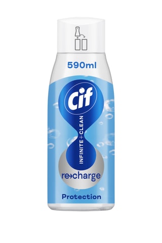 3 x 	Recharge pour spray multi-usages Protection Cif Infinite+Clean - Lotus et sels minéraux - 590 ml