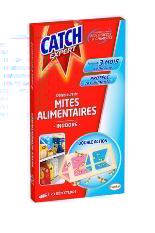 6 x 3 détecteurs de mites alimentaires Catch
