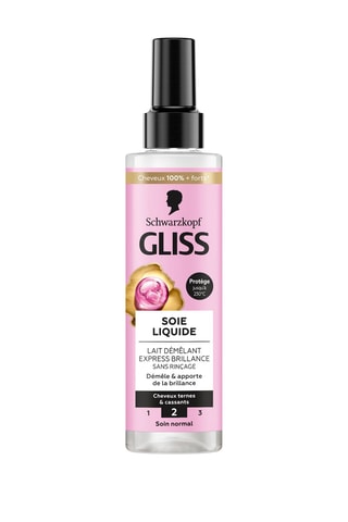 3 x Lait démêlant Express Brillance Gliss Schwarzkopf - 200 ml