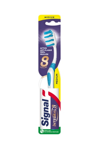 6 x Brosse à dent Intégral 8 Actions Medium - Signal