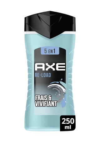 6 x Gel douche Axe Reload 5 en 1 - 250 ml