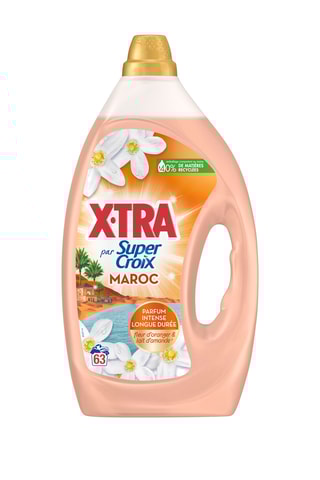 2 x Lessive Maroc Super Croix par XTra - 63 lavages - 2,835 l