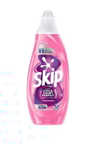 2 x Lessive Liquid Efficacité Couleur Protect - 54 lavages - 2,6 l