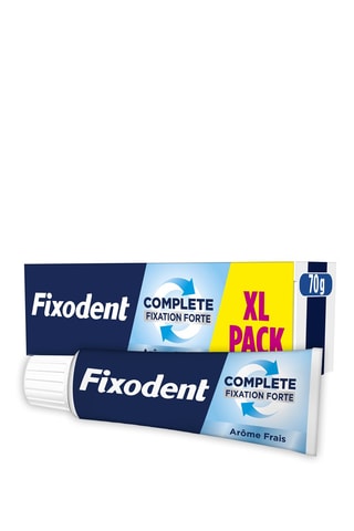 2 x Crème fixative Fixodent Fixation forte - Arôme frais - 70 g