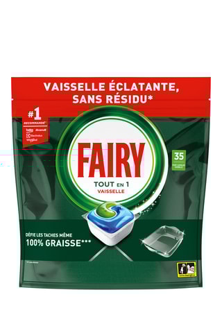 2 x Capsules de lave-vaisselle Fairy Original Tout en 1 - 34 capsules