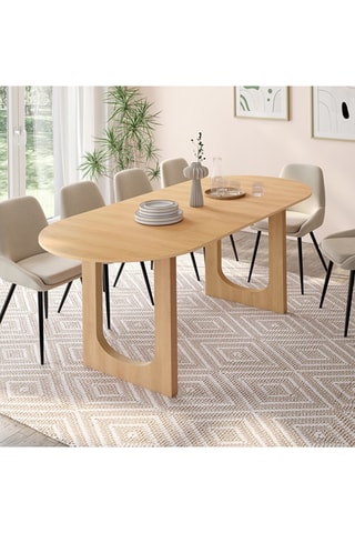 Mesa extensível Mathis - 200 x 75 x 90 cm