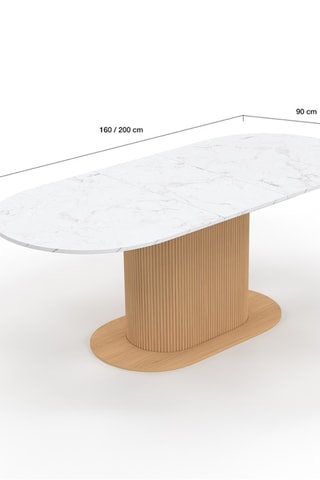 Mesa extensível Maria - 160/200 x 75 x 90 cm