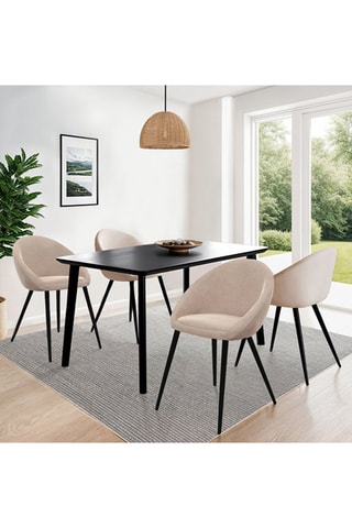 4 cadeiras Dory - 54 x 77 x 52 cm