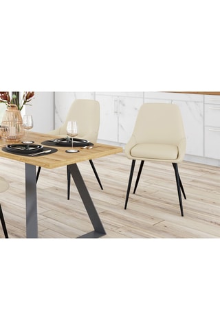 2 cadeiras Ornella - 47,5 x 79 x 54 cm