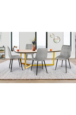 4 cadeiras Linda - 46 x 86 x 57 cm