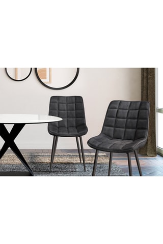 2 cadeiras Melinda - 46 x 62,5 x 84 cm