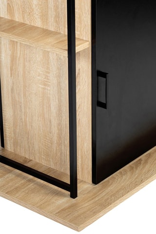 Ilha central Théo 
Castanho e preto