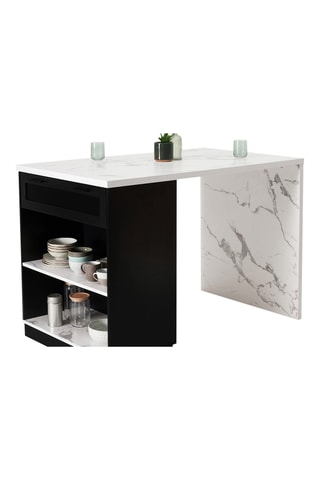 Ilha central de cozinha Marius - 130 x 90,5 x 80