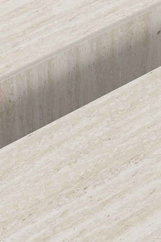 Mesa de centro assimétrica 2 em 1 - 90 x 35 x 90 cm