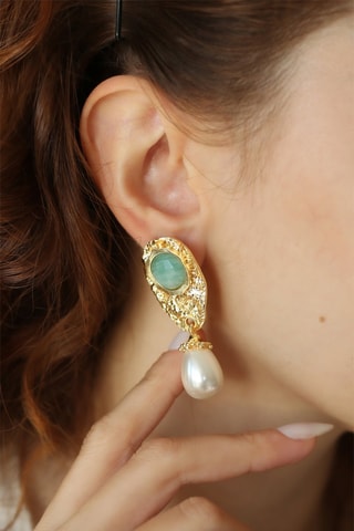 Boucles d’oreilles - Amazonites 