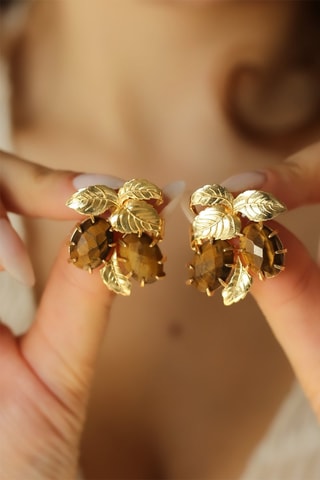 Boucles d’oreilles - Œils-de-tigre