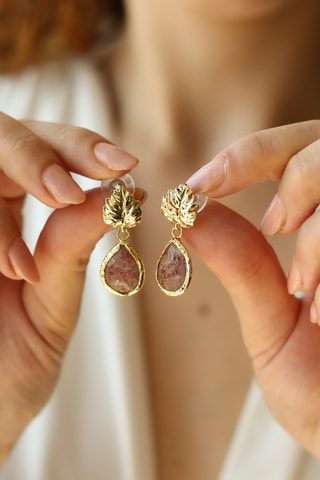 Boucles d’oreilles - Quartz