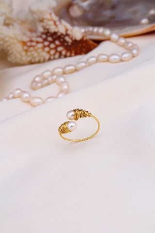 Bague - Perles de culture