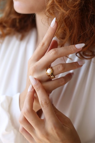 Bague - Perle de culture