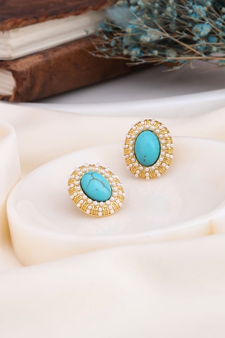 Boucles d'oreilles - Turquoises