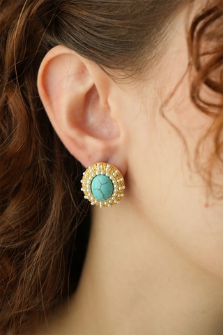 Boucles d'oreilles - Turquoises