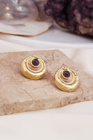 Boucles d'oreilles - Améthystes