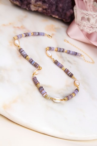 Collier - Perles de culture et nacre