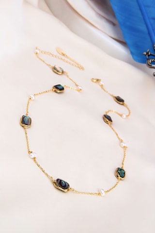 Collier - Nacre et perles de culture