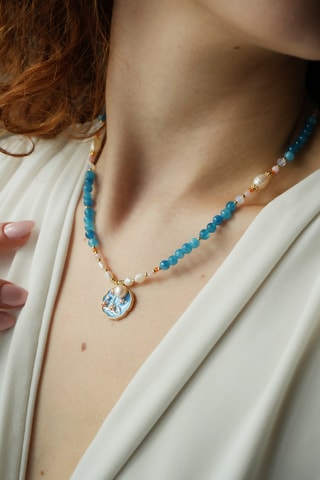 Collier - Zircons