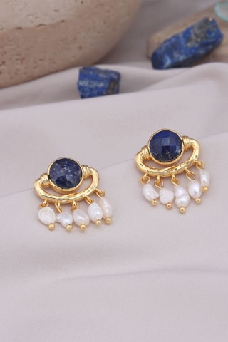 Boucles d’oreilles - Lapis-lazulis
