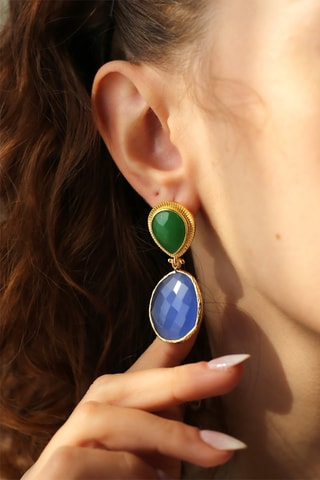 Boucles d’oreilles - Œil-de-chat