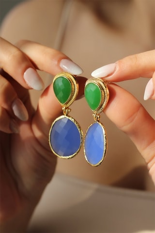 Boucles d’oreilles - Œil-de-chat