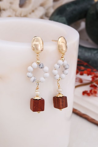 Boucles d'oreilles - Agates