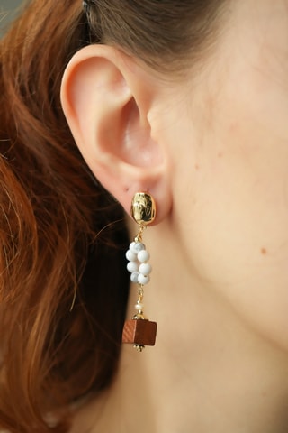 Boucles d'oreilles - Agates