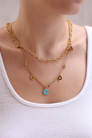 Collier - Zircons