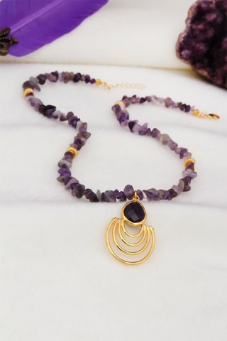 Collier - Améthystes